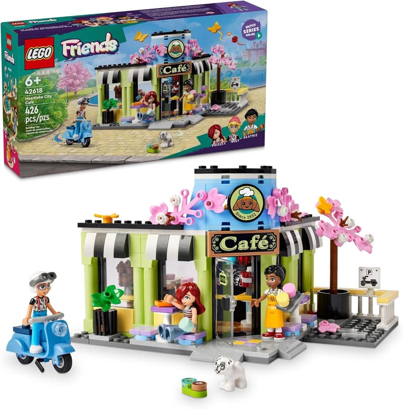 LEGO Friends Heartlake City Café Bakery Building Set for Kids
