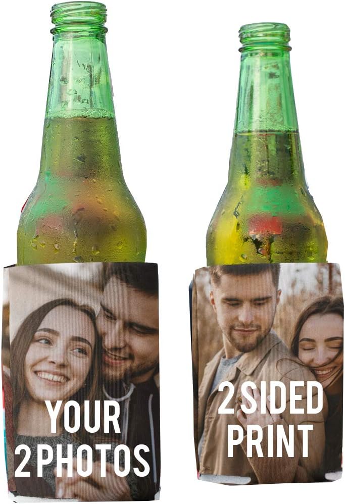 Custom Can Coolers - 12 Pack, 16 oz, Multicolor, Polyester