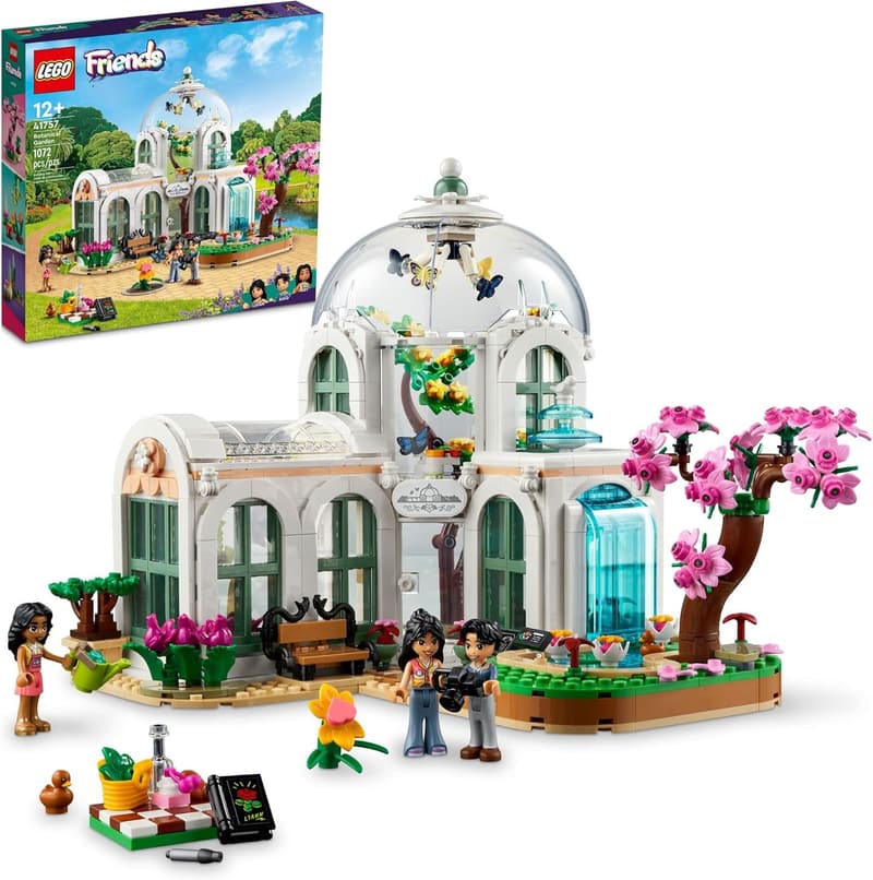 LEGO Friends Botanical Garden Building Set for Ages 12+