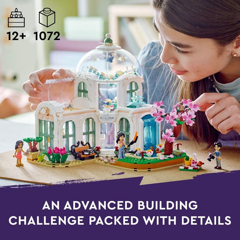 LEGO Friends Botanical Garden Building Set for Ages 12+