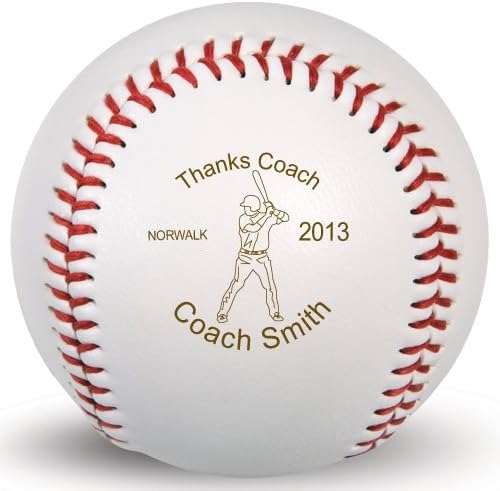 Personalized Engraved Baseball for Coaches