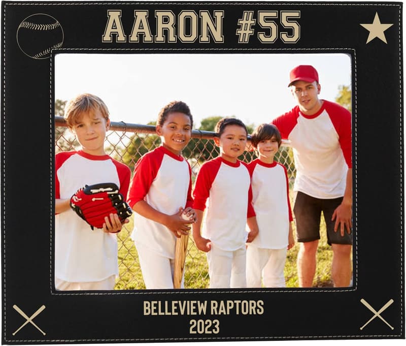 Personalized Sports Photo Frame for Athletes & Coaches
