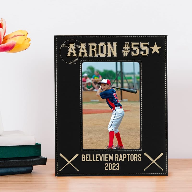 Personalized Sports Photo Frame for Athletes & Coaches