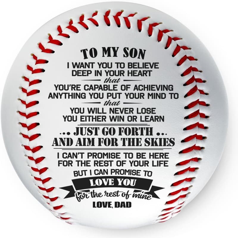 Personalized Baseball Gifts for Him - Graduation & Birthday