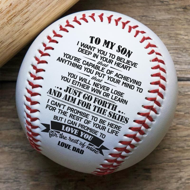 Personalized Baseball Gifts for Him - Graduation & Birthday