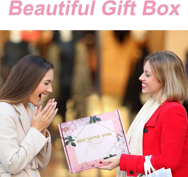 Sister Birthday Necklace and Bracelet Set - Perfect Gift