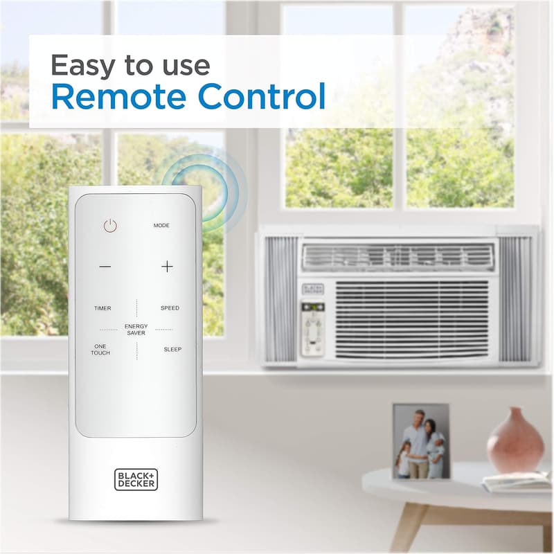 Energy Efficient Window Air Conditioner - 10,000 BTU, 450 Sq Ft