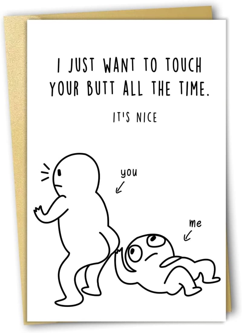 Anniversary Card for Couples – Perfect Birthday & Valentine's Gift