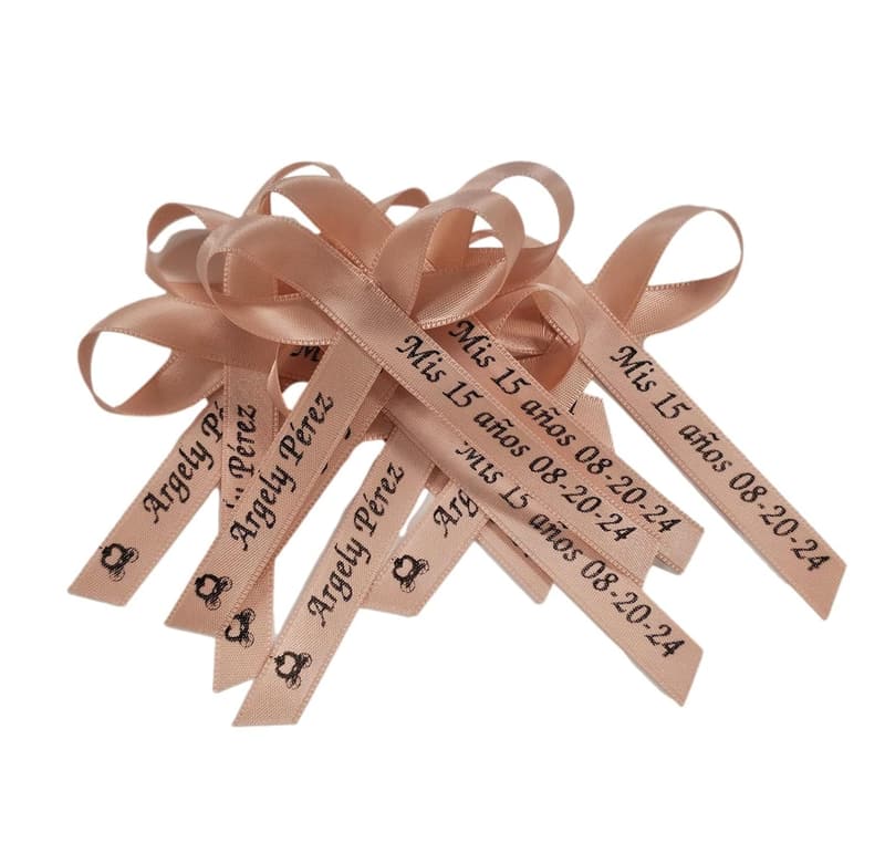 Custom Personalized Ribbons for Bridal Shower & Baby Celebrations