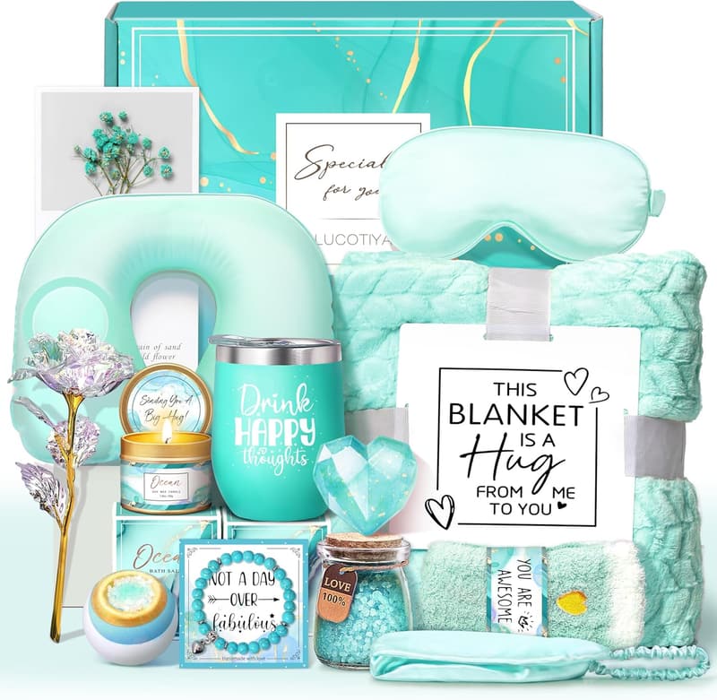 Ocean Spa Gift Basket: Relaxing Self-Care Package for Women