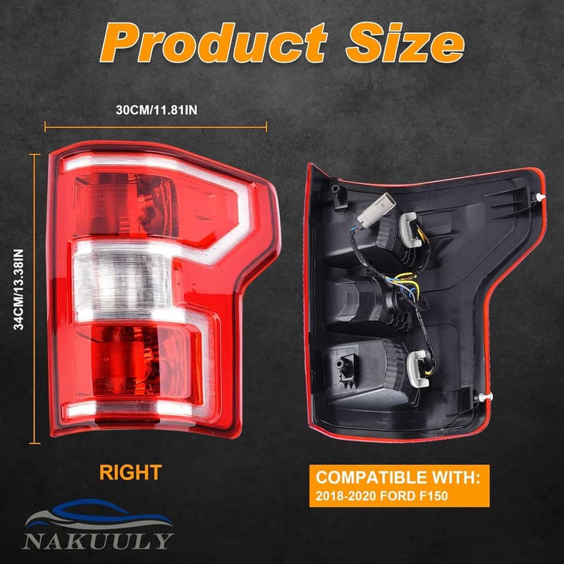 2018-2020 Ford F-150 Right Tail Light Assembly Replacement