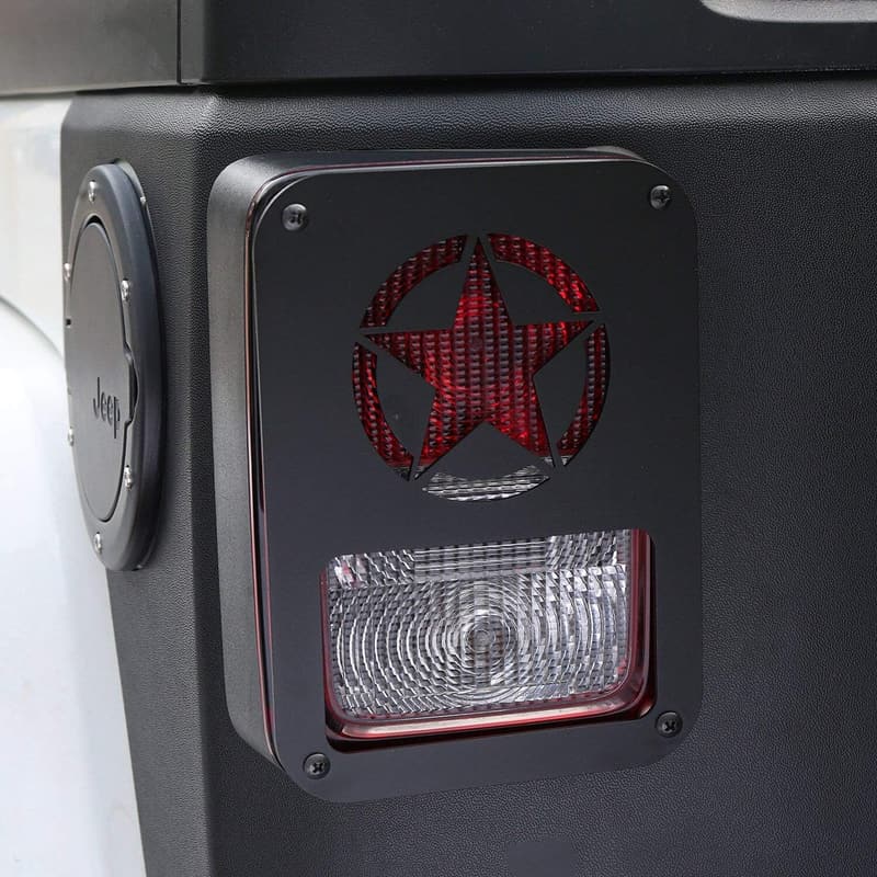 Tail Light Guards for 2007-2018 Wrangler JK & Unlimited Pair