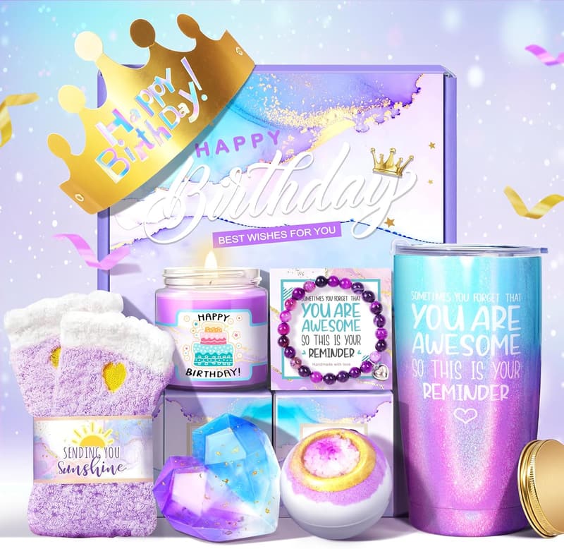 Birthday Gift Basket for Women - Unique Ideas for Her