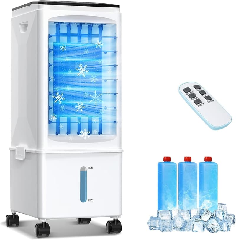 3-IN-1 Portable Air Conditioner with Remote & Timer