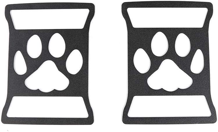 Jeep Wrangler Taillight Cover with Pawprint Design (2018-2022)