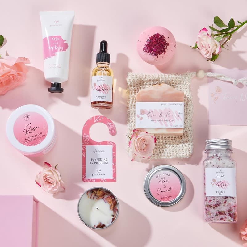 Relaxing Spa Gift Basket for Women - Mother's Day & Birthday