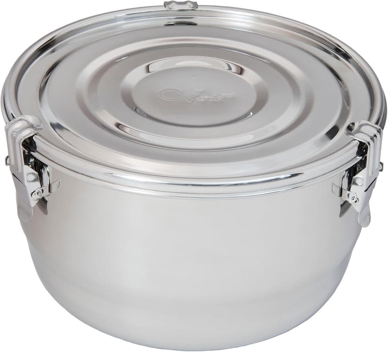 Smell-Proof Stainless Steel Storage Container with Boveda Pack