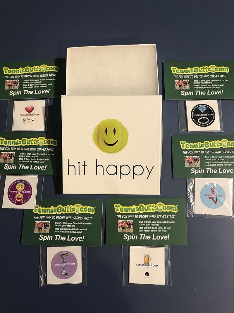 Tennis Match Fun Racket Decal - Perfect Gift for Players
