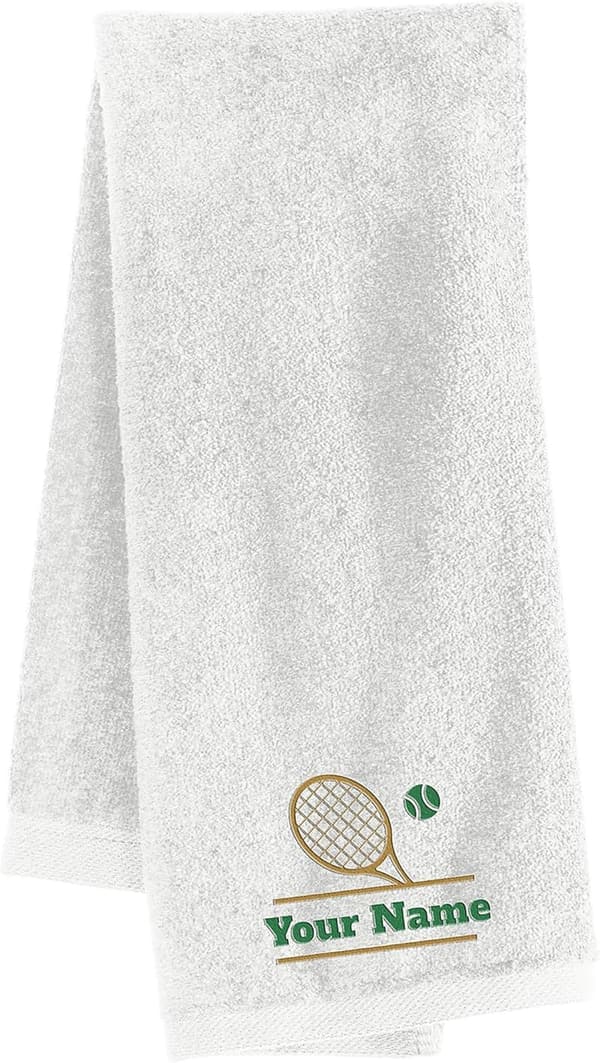 Custom Embroidered Tennis Towel - 16