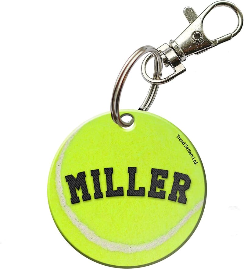 Personalized Circular Acrylic Keychain – Trend Setters Sports Collection