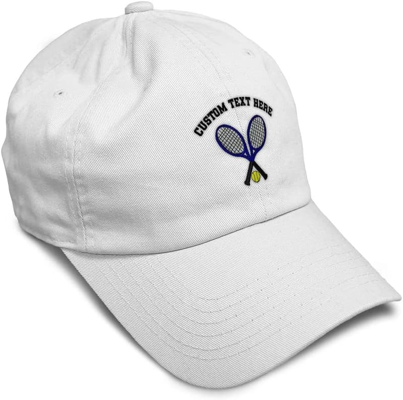 Unisex Cotton Baseball Cap – Ideal Dad Hat for Tennis Lovers