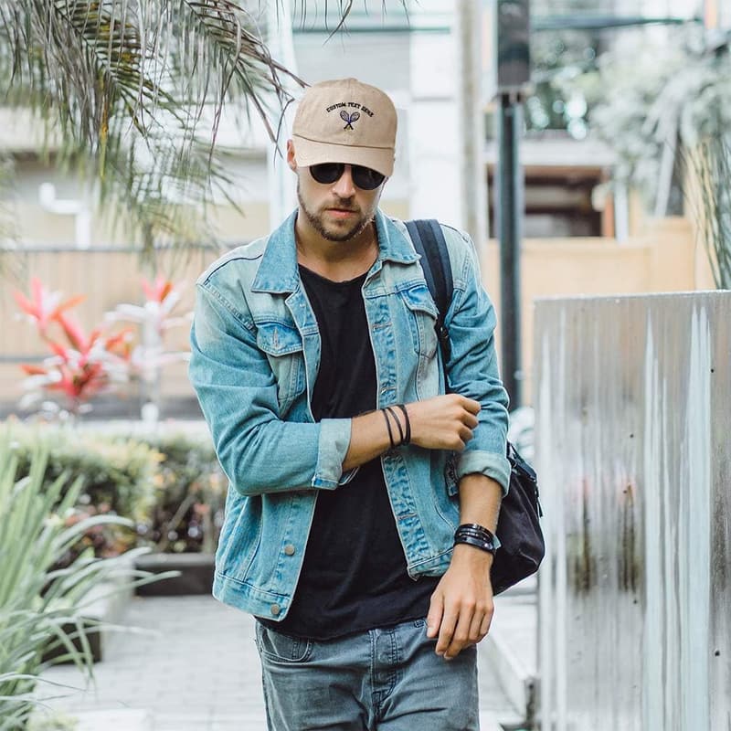 Unisex Cotton Baseball Cap – Ideal Dad Hat for Tennis Lovers