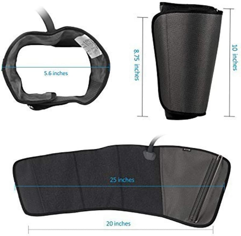 Leg Massager for Circulation and Pain Relief - 2 Modes, 3 Intensities