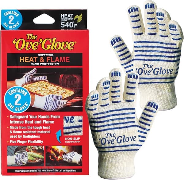 Ove Glove - Superior Heat & Flame Protection - 2-Pack