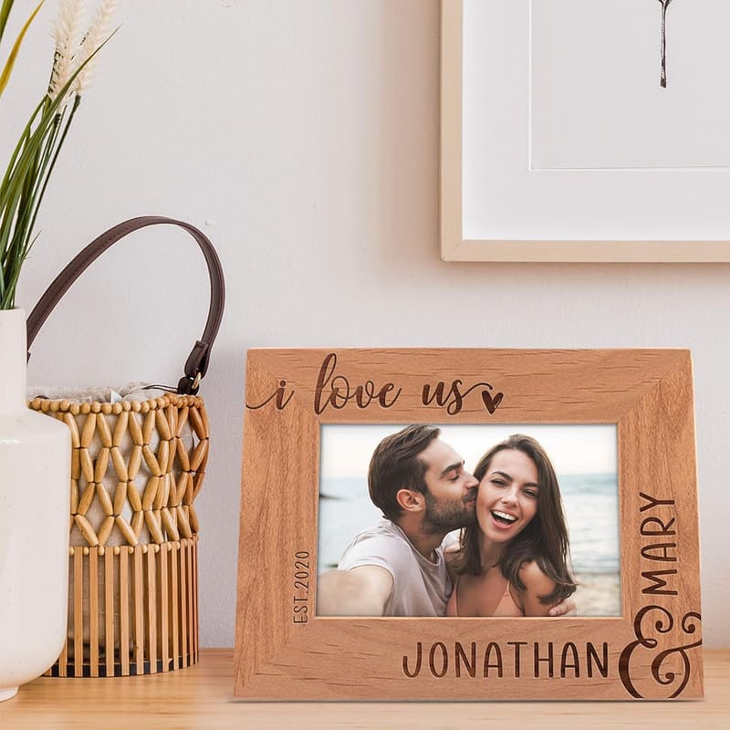 Personalized Love Photo Frame for Couples - 4x6