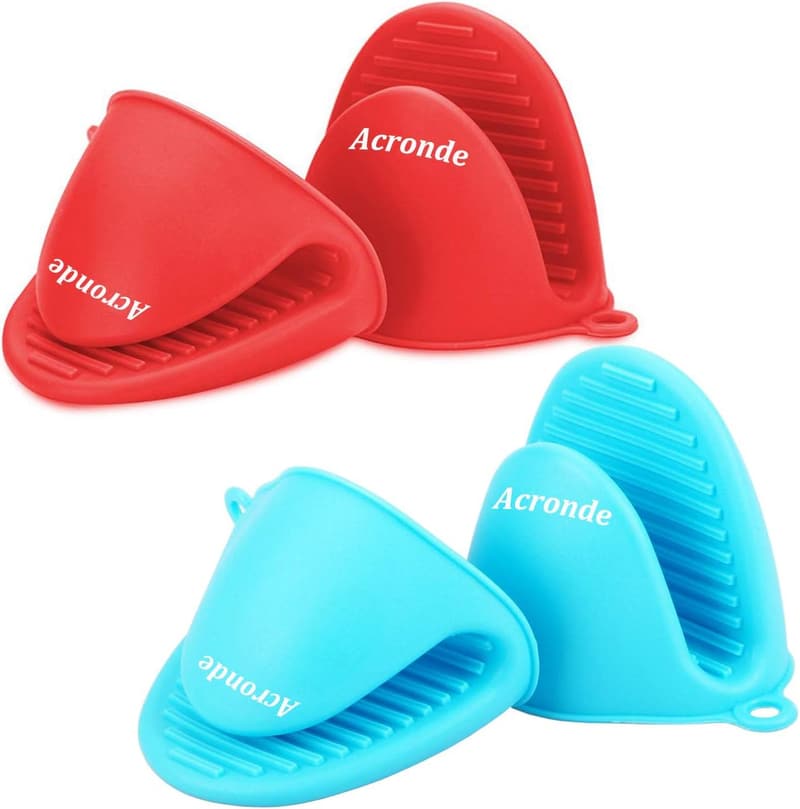 Silicone Heat-Resistant Mini Oven Gloves for Cooking & Baking