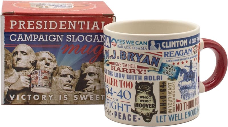Presidential Slogan Coffee Mug in Gift Box - 14 oz