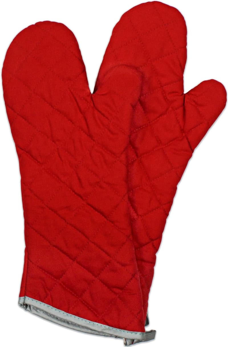Heavy-Duty Flame Retardant Oven Mitts, 17