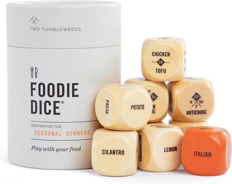 Creative Cooking Dice Set - Unique Gift for Food Lovers