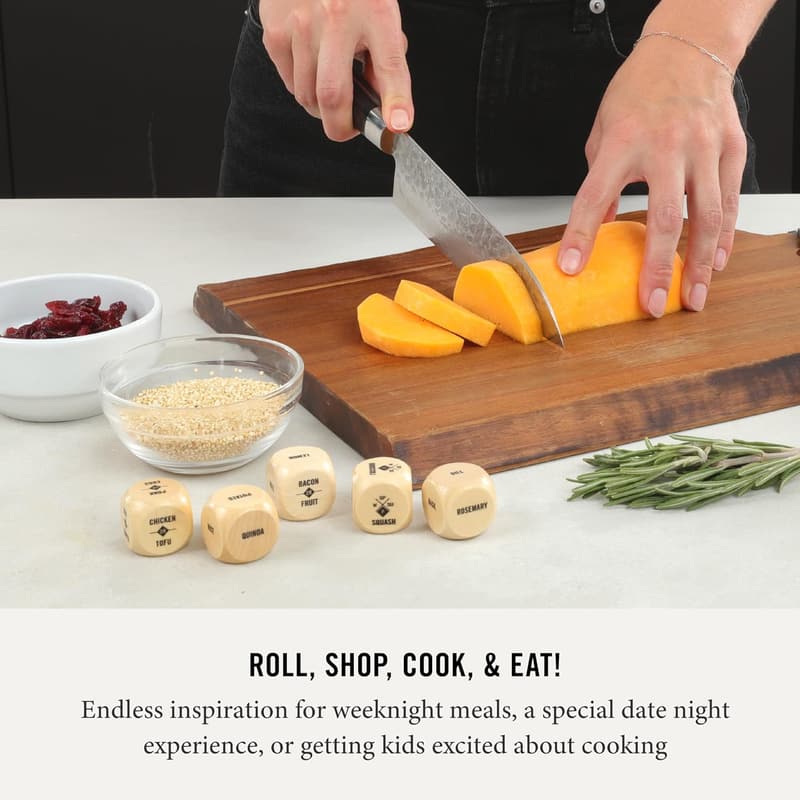 Creative Cooking Dice Set - Unique Gift for Food Lovers