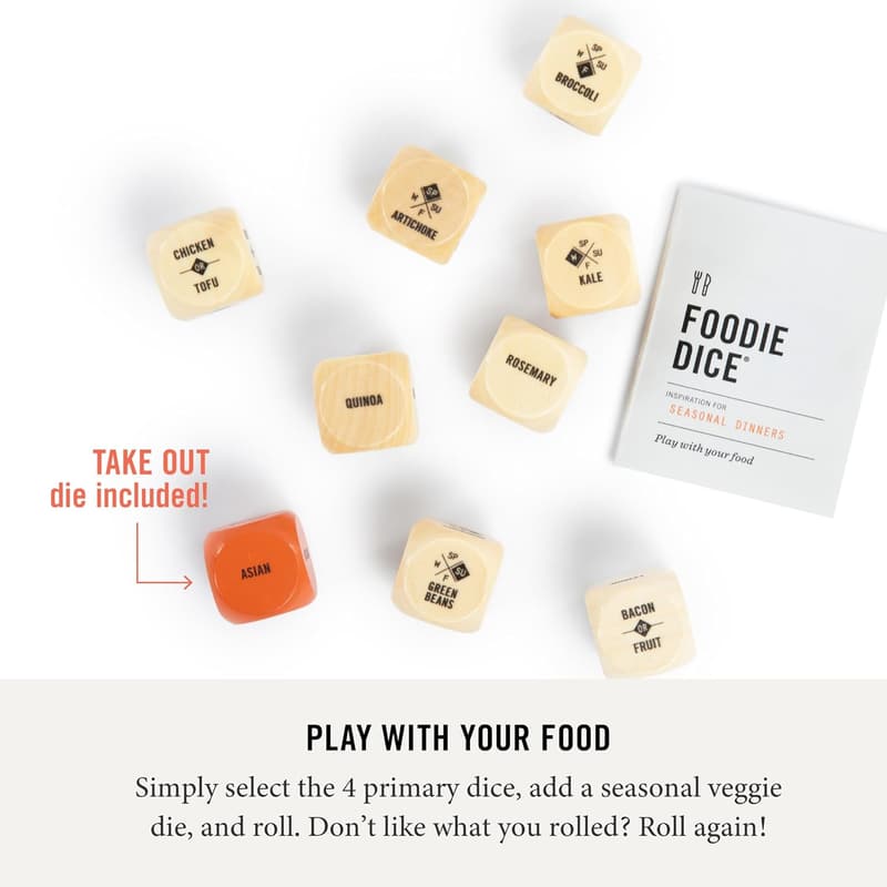 Creative Cooking Dice Set - Unique Gift for Food Lovers