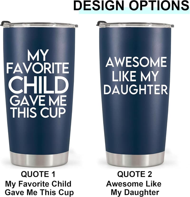 Father's Day Customizable 20oz Stainless Steel Tumbler