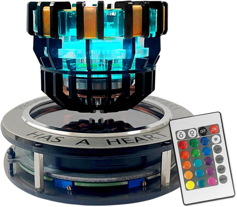 Levitating Arc Reactor MK1 – Floating LED Desk Decor