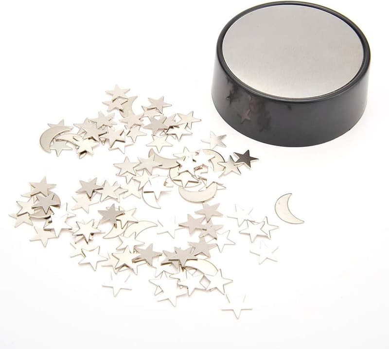 Mini Magnetic Moons and Stars Desktop Sculpture - Fun Stress Relief