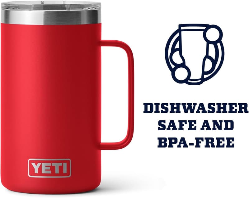 YETI 24 oz Stainless Steel Mug with MagSlider Lid