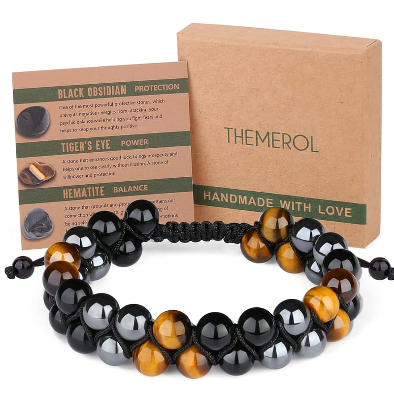 Teen Boy Birthday Gift: Handmade Beaded Bracelet for Him