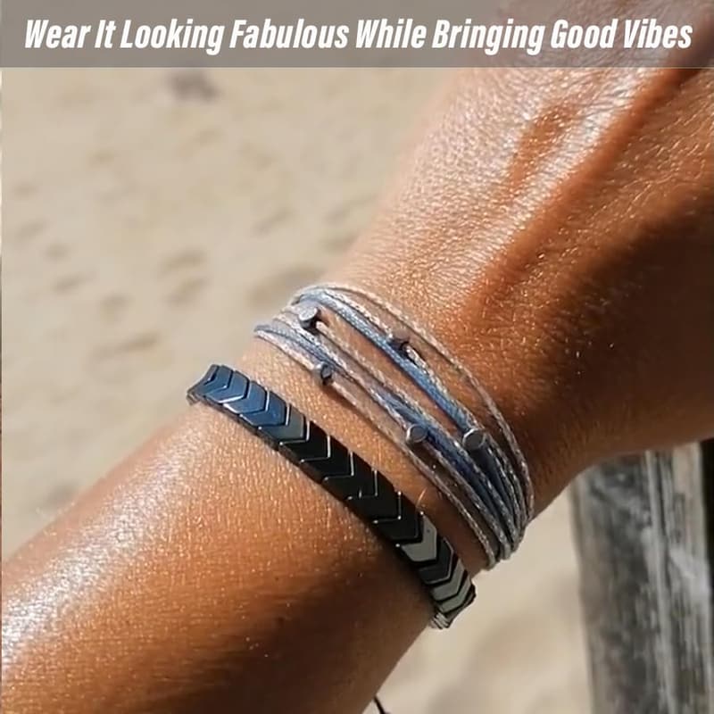 Valentine's Day Bracelet for Him - Meaningful Gift for Boyfriend