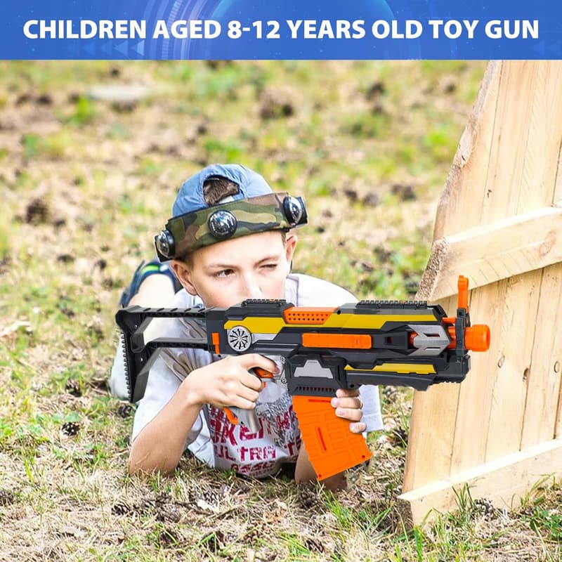 Electric Foam Blaster Toy Gun with 40 Bullets for Kids