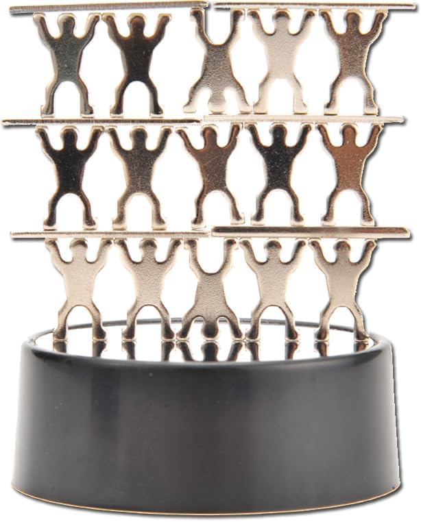 Magnetic Acrobats Desktop Sculpture | Fun Office Stress Relief