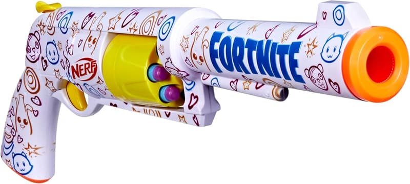 Fortnite Nerf Blaster with 6 Elite Darts & Unlock Code