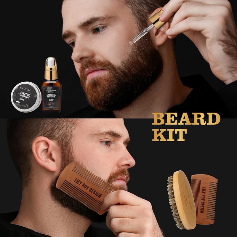 Father's Day Luxury 30-Piece Bath & Beard Gift Set for Men