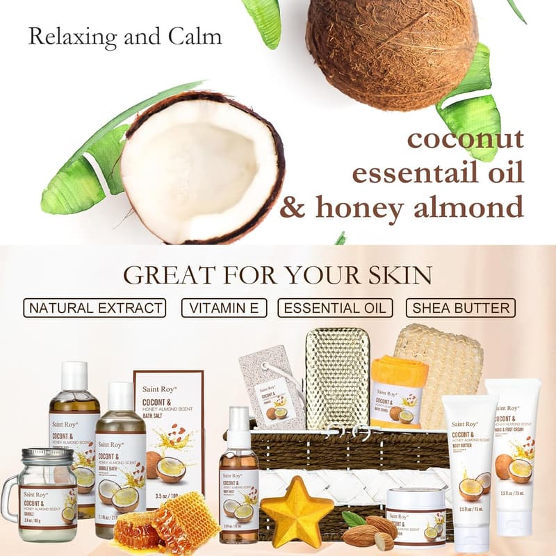 Mother's Day Luxury Spa Gift Set with Perfumes & Bath Essentials