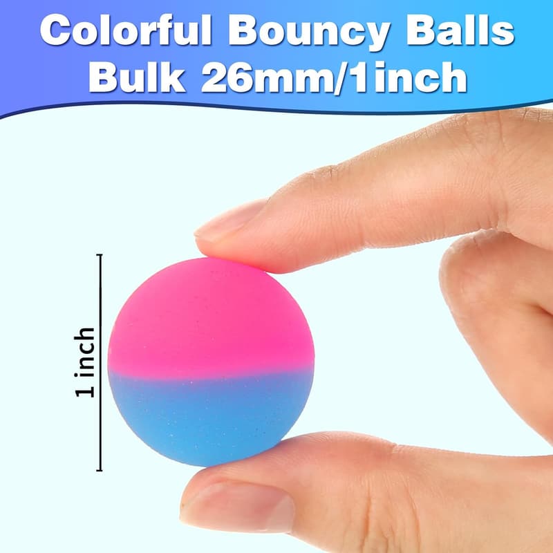 Bouncy Balls Set for Kids - Ideal Party Favors and Gifts