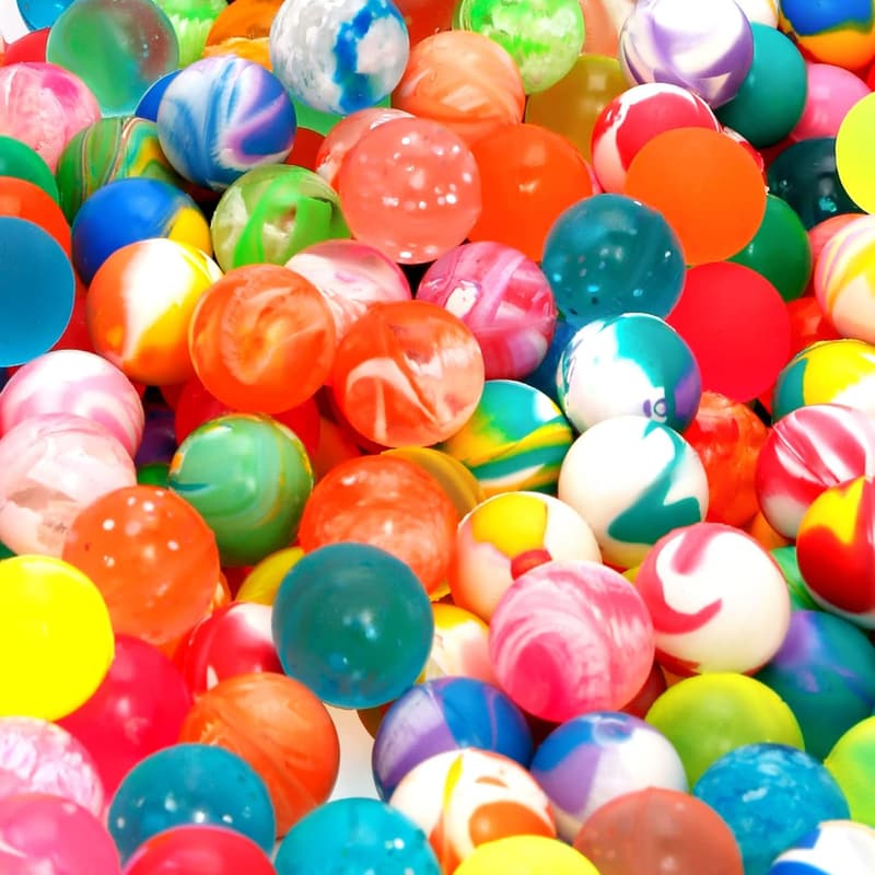 Bouncy Balls Party Favors - 264 Neon Rubber Balls