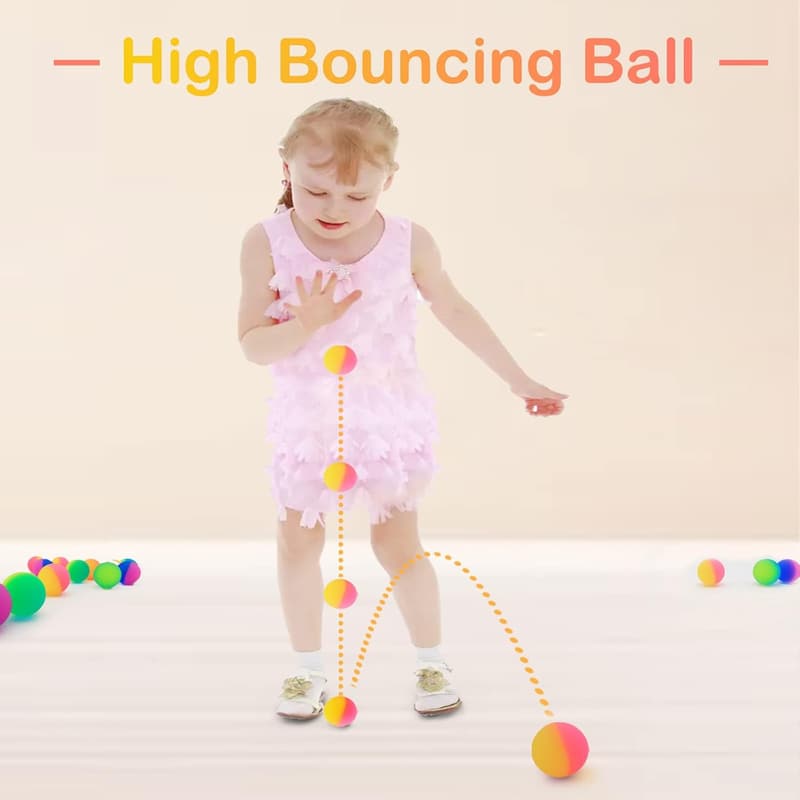 30 Jumbo Bouncy Balls - 2.35