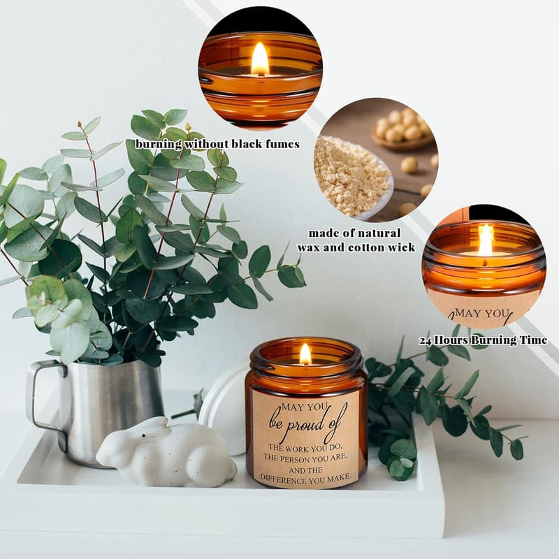 Employee Appreciation Scented Soy Candles - 10 Pack